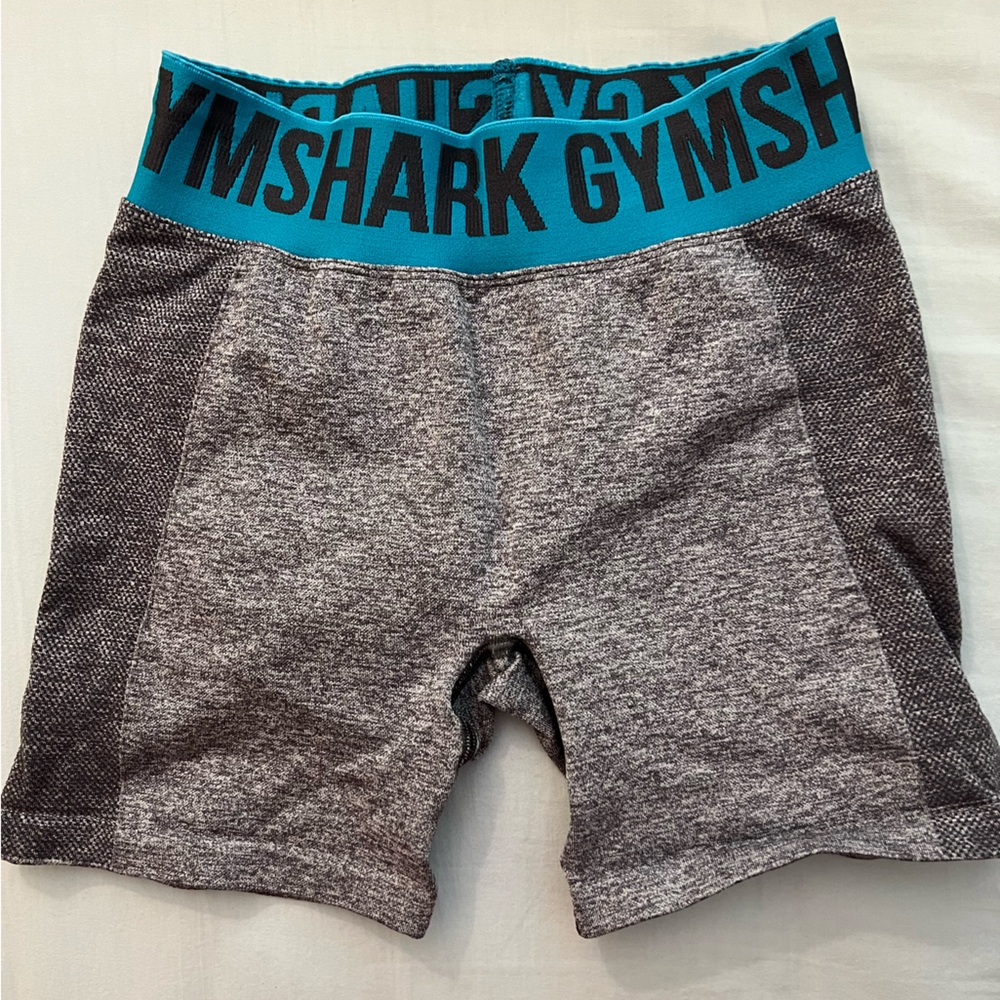 Gymshark Heather Gray Seamless Compression Shorts